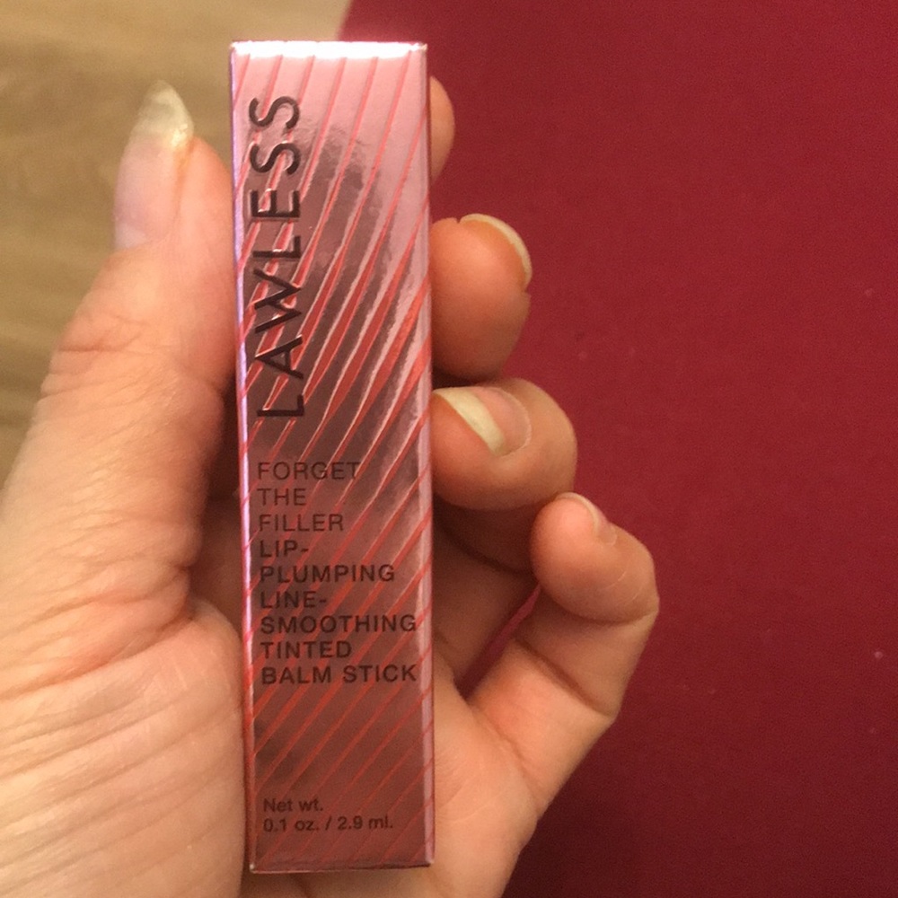 Lip filler, plumping line smoothing tint balm stick
